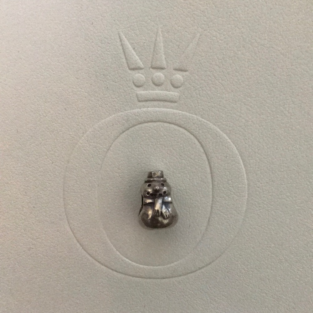 snowman Pandora charm